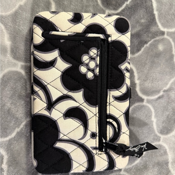 Vera Bradley Black and Cream Patterned Wallet - Picture 2 of 3